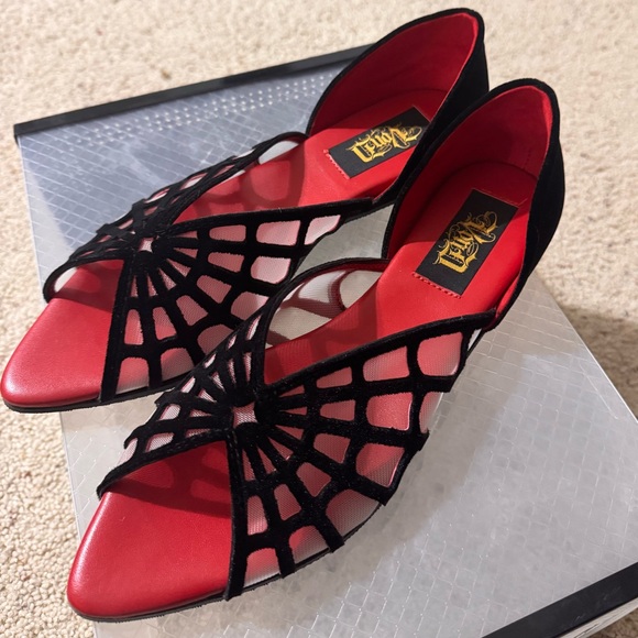 Kat Von D Shoes - Kat Von D Vegan Leather Adele Flats